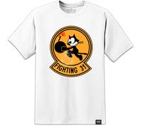 Top Gun F-14 Tomcat Fighter Squadron Logo Combattimento 31 Goose Uomo