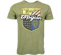Top Gun Insignia, Maglietta S male Verde Scuro