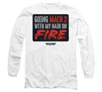 Top Gun Mach 2 Hair On Fire Maglietta Adulto Unisex (TV10835)
