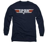 Top Gun Maglietta Logo Effetto Invecchiato Adulto Unisex (TV10924)