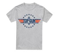 Top Gun Maglietta Logo Stella Uomo (TV6963)