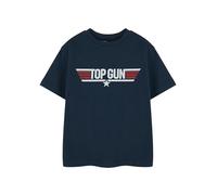 Top Gun Maglietta per Ragazzi | Maglietta Grafica a Maniche Corte Blu per Bambini | Abbigliamento di Maverick & Goose Pilota di Caccia | Regalo di Merchandising del Film Aviatore per Bambini