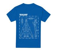 Top Gun Maglietta Schematico Uomo (TV7021)