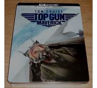 TOP GUN MAVERICK 4K UHD+BLU-RAY NUOVO SIGILLATO STEELBOOK AZIONE A-B-C