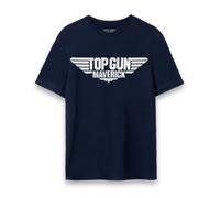 Top Gun: Maverick Blu Movie Logo T-shirt a maniche corte Uomini