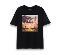 Top Gun: Maverick Nero Photographic Print - Feel The Need For Speed Quote T-shir