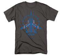 Top Gun - Maverick - T-Shirt Casual Unisex A Maniche Corte - Grigio