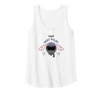 Top Gun: Maverick Test Pilot Red Phoenix Logo Canotta, Donna, Bianco, M