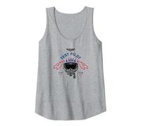 Top Gun: Maverick Test Pilot Red Phoenix Logo Canotta, Donna, Grigio Melange, S