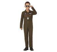 Top Gun: Maverick Tuta Costume Aviatore Ragazzi (SM1973)