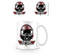 Top Gun MG25929 Tazza in Ceramica da 11 Once / 315 ml (Casco Goose), Chiaro