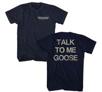 Top Gun Parla Con Me Maglietta A Maniche Corte Navy Unita Per Adulti