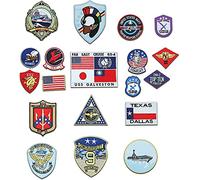TOP GUN RICAMATA G1 FLIGHT JACKET PATCH SET 001