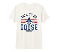 Top Gun Talk To Me Goose Maglietta Premium