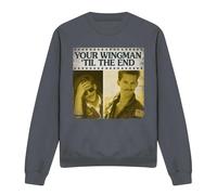 Top Gun Til The End Felpa Adulto Unisex (TV13076)