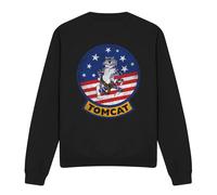 Top Gun Tomcat Felpa Logo Adulto Unisex (TV12960)