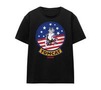 Top Gun Tomcat Maglietta Sigillo Adulto Unisex (TV16929)