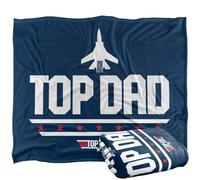 Top Gun Top Dad Coperta super morbida al tatto setoso - 152 x 127 cm