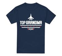 Top Gun Top Grandma Maglietta Festa della Mamma Uomo (TV7090)