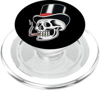 Top Hat Skull Gentleman Magician Traditional Tattoo Flash PopSockets PopGrip per MagSafe
