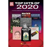 Top Hits of 2020 for Easy Guitar: 14 Songs Arranged in Standard Noat (Tascabile)