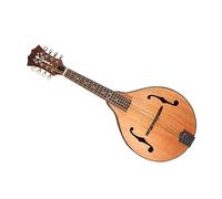 Top Impiallacciato In Abete Rosso Fatto A Mano Fondo E Fasce In Mogano Impiallacciato Mandolino Strumento Mandolino A 8 Corde Professionale Mandolino