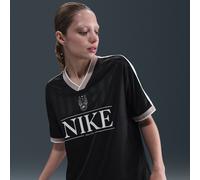 Top in jersey con scollo a V Nike Sportswear - Donna - Nero S (IT 40-42)