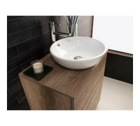 Top in Legno per base Unika da 160 cm - Arredo Bagno Made in Italy