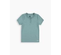 Top in maglia a coste neonata Blu / Levi'S Blue Surf levi > clothing > kids