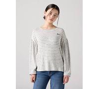 Top in maglia a righe a manica lunga Hacci teenager Grigio / Grey Heather levi > clothing > kids