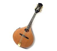 Top In Pino Rosso Massiccio Fondo E Fasce Sapele 8 Corde Chitarra Mandolino Con EQ Professionale Mandolino
