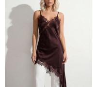 Top in pizzo e raso primavera/estate, stile casual da vacanza, alla moda, versatile, sofisticato, look vintage, adatto per il pendolarismo, elegante, individualista e sexy a casa. Petite XXS,Petite XS
