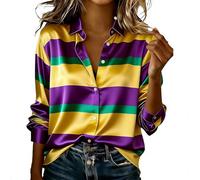 Top in raso da donna elegante da donna a maniche lunghe camicetta in seta come scollo a V elegante avvolgente cravatta frontale camicia casual tinta unita pullover per uscire tunica top con leggings