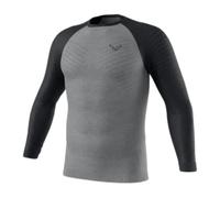 Maglietta funzionale da uomo Dynafit Tour Light Merino M L/S Tee Taglia: M / Colore: grigio/nero