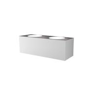 PLATE APPLIQUE 4 LUCI BIEMISSIONE BIANCO 1129-A4-BI