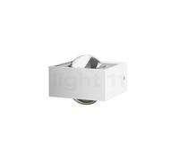Top Light Focus 100 Lampada da parete LED, bianco opaco - white edition - lente trasparente/lente trasparente