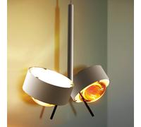 Top Light Lampada a sospensione orientabile PUK CEILING, cromo opaco Top Light
