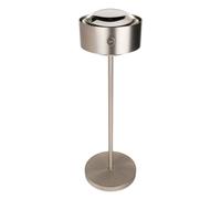 Top Light Lampada LED da tavolo Puk Meg Maxx Eye Table 37cm nickel