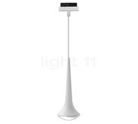 Top Light Look at Me Lampada a sospensione LED per Mini Track Binario, bianco opaco - lente traslucida