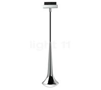Top Light Look at Me Lampada a sospensione LED per Mini Track Binario, cromo - lente traslucida