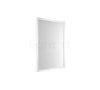Top Light Lumen Specchio cosmetico LED, bianco opaco, White Edition, H.80 x L.60 cm
