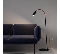 Top Light Neo! Floor piantana LED dimming nero/rosso Top Light