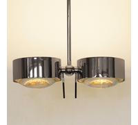Top Light Plafoniera Puk Sides cromo 30 cm a 2 luci G9 Top Light