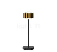 Top Light Puk! 120 Eye Avantgarde Lampada da tavolo LED, ottone spazzolato/nero opaco - lente opaco , Vendita di giacenze, Merce nuova, Imballaggio originale