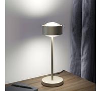 Top Light Puk! 120 Eye Table LED, lenti, nichel satinato