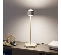 Top Light Puk! 80 Eye Table LED, lenti, nichel satinato