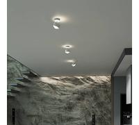 Top Light Puk! 80 Turn up/downlight lente bianco/cromo Top Light