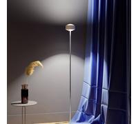 Top Light Puk Maxx Eye Floor LED lente opaca, bianco opaco/cromo Top Light