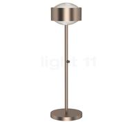Top Light Puk Maxx Eye Table Lampada da tavolo LED, nichel opaco - 47 cm