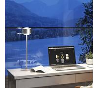 Top Light Puk Maxx Eye Table LED 37cm lente opaca, cromo opaco Top Light